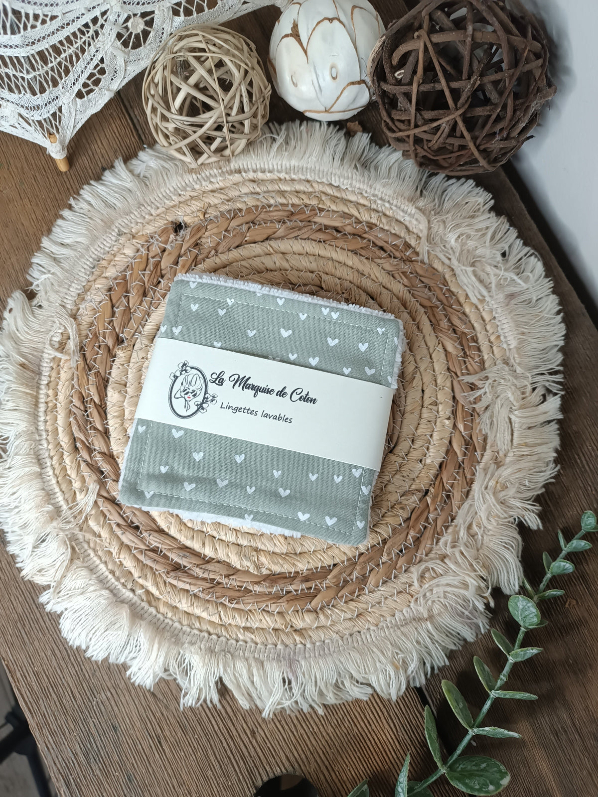 Les lingettes lavables