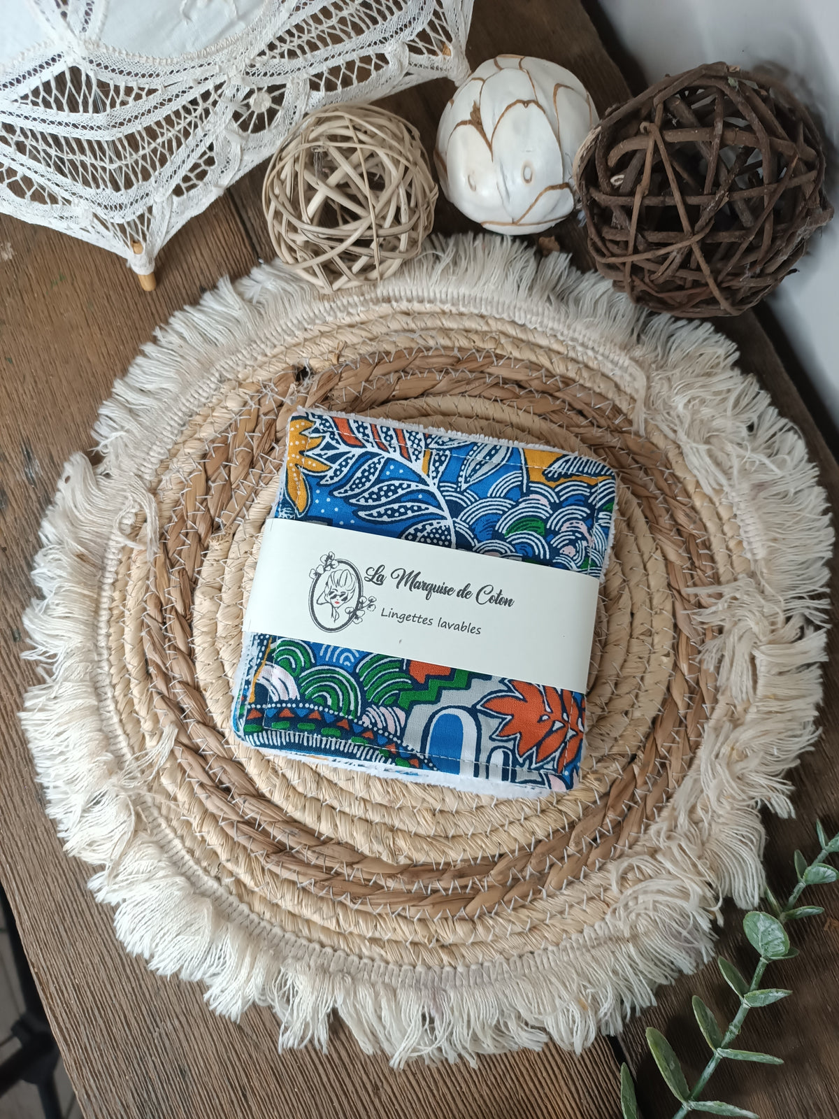 Les lingettes lavables
