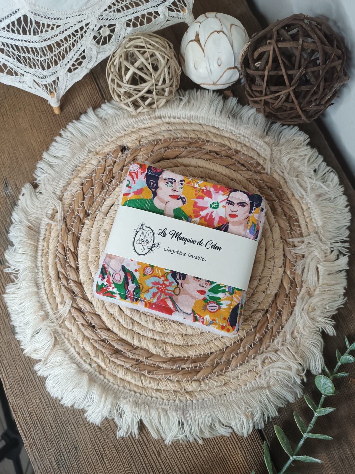 Les lingettes lavables